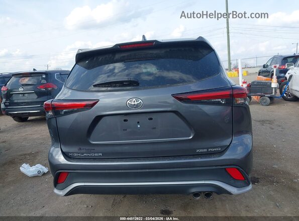 5TDKDRBH0SS585666 2025 TOYOTA HIGHLANDER Серый 