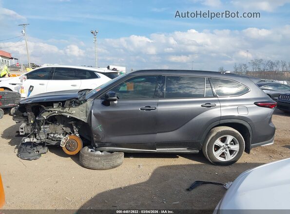 5TDKDRBH0SS585666 2025 TOYOTA HIGHLANDER Серый 