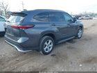 2025 Toyota Highlander Xse Серый vin: 5TDKDRBH0SS585666