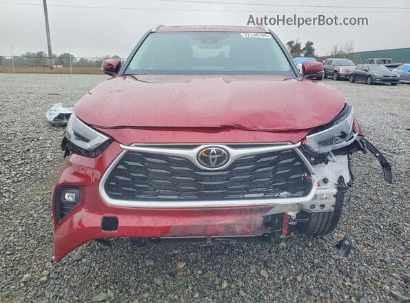 5TDKDRBH1TS601312 2026 TOYOTA LE Burgundy Widok z przodu