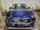 2025 Toyota Highlander Platinum Синий vin: 5TDKDRBH2SS582624