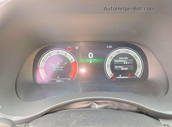 5TDKDRBH4SS576453 2025 TOYOTA HIGHLANDER Синий Вид панели приборов