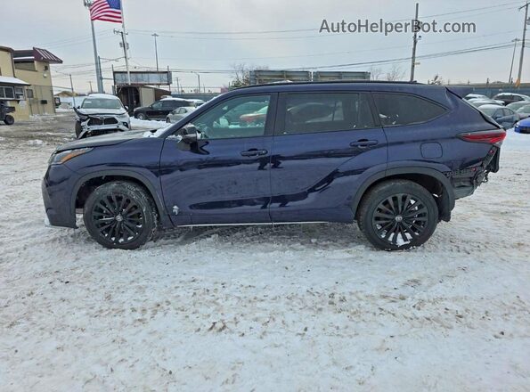 5TDKDRBH4SS576453 2025 TOYOTA HIGHLANDER Синий Вид наклейки с VIN-кодом