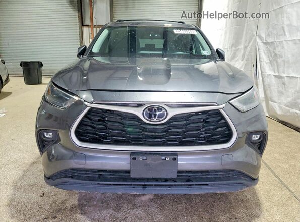 5TDKDRBH5PS046676 2023 TOYOTA HIGHLANDER Угольный Вид спереди