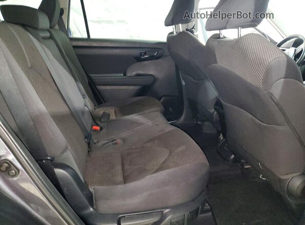5TDKDRBH5PS046676 2023 TOYOTA HIGHLANDER Угольный Вид задней части салона