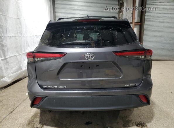 5TDKDRBH5PS046676 2023 TOYOTA HIGHLANDER Угольный 