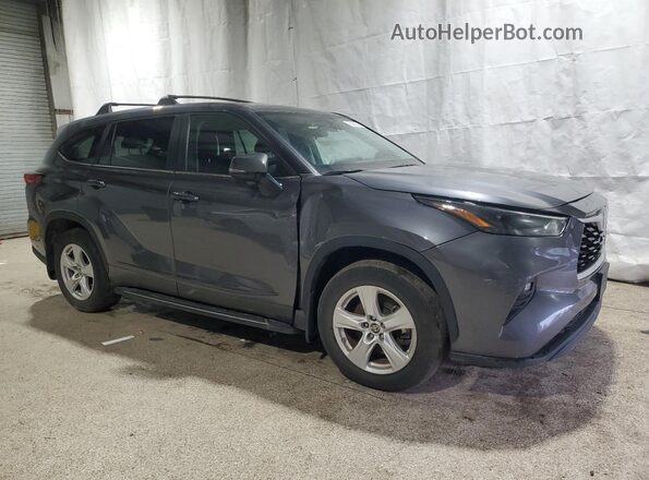 5TDKDRBH5PS046676 2023 TOYOTA HIGHLANDER Угольный 