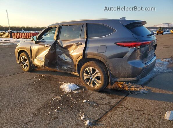 5TDKDRBH6PS036707 2023 TOYOTA HIGHLANDER Угольный Задняя левая четверть
