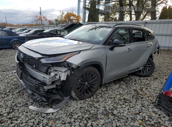 5TDKDRBH7PS510566 2023 TOYOTA HIGHLANDER Silver Front left