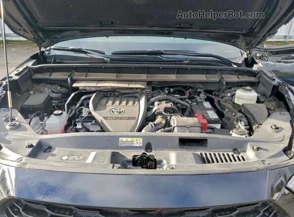 5TDKDRBHXRS543239 2024 TOYOTA HIGHLANDER Черный Вид подкапотного пространства
