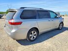 2016 Toyota Sienna Серебряный vin: 5TDKK3DC1GS745324