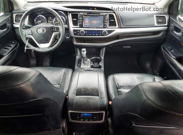 5TDKKRFH7GS158251 2016 TOYOTA HIGHLANDER Бордовый Вид панели приборов