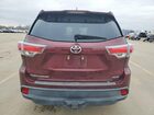2016 Toyota Highlander Бордовый vin: 5TDKKRFH7GS158251