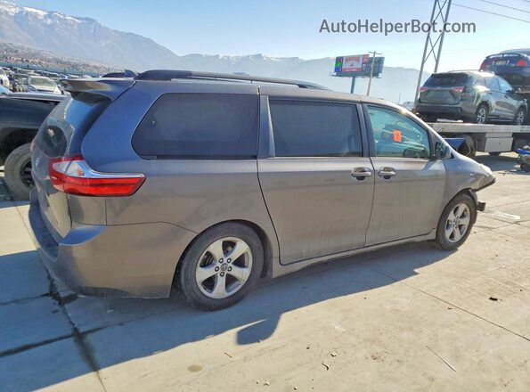 5TDKZ3DC5JS924498 2018 TOYOTA SIENNA Gray Rear right