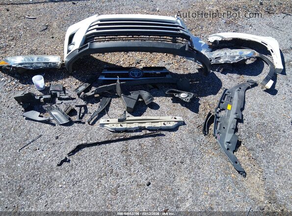 5TDKZRFH0JS540902 2018 TOYOTA LE White Vista del cuadro de instrumentos