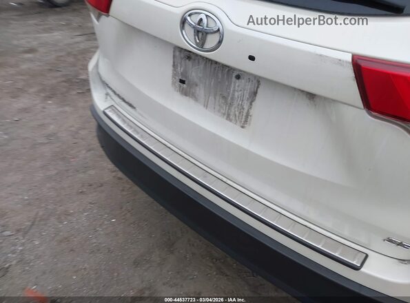 5TDKZRFH2HS512478 2017 TOYOTA HIGHLANDER Белый Вид щитка приборов