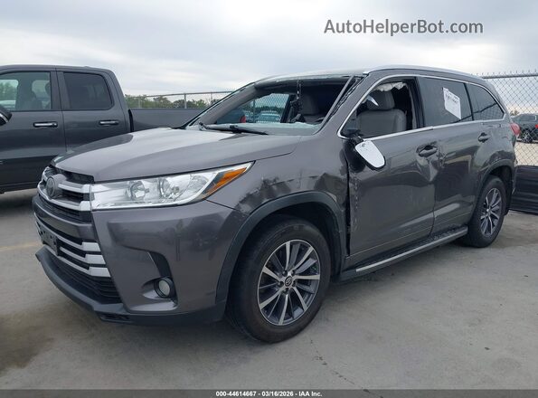 5TDKZRFH4HS198770 2017 TOYOTA LE Серый Передняя левая четверть