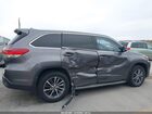 2017 Toyota Highlander Xle Серый vin: 5TDKZRFH4HS198770