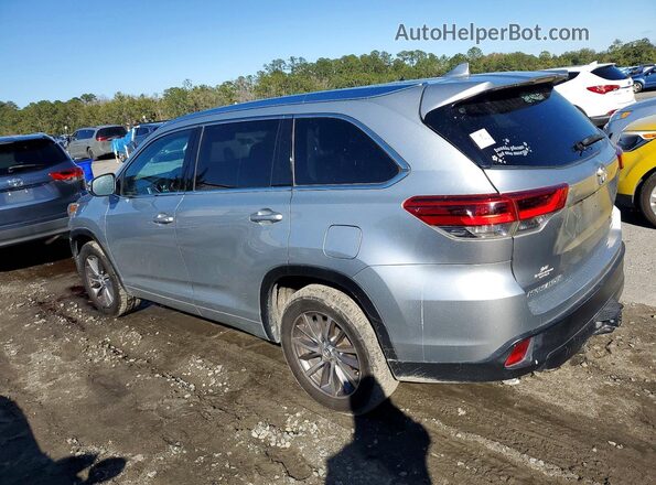 5TDKZRFH4JS546931 2018 TOYOTA HIGHLANDER Gray უკანა მარცხენა