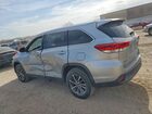 2019 Toyota Highlander Se Серый vin: 5TDKZRFH5KS313187