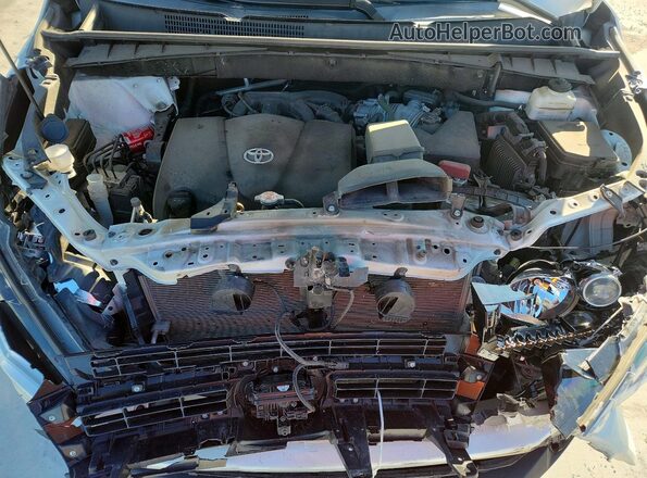 5TDKZRFH7KS353514 2019 TOYOTA HIGHLANDER Белый Вид подкапотного пространства