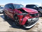2021 Toyota Highlander Xse Burgundy vin: 5TDLZRBH3MS057676