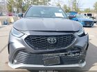 2021 Toyota Highlander Xse Серый vin: 5TDLZRBH3MS092234