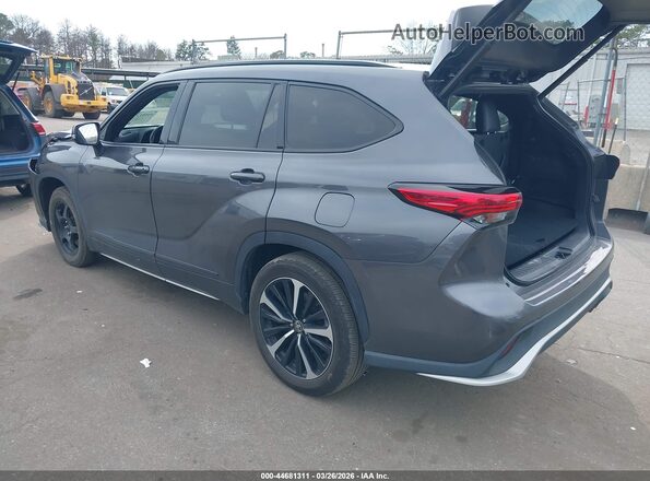 5TDLZRBH3MS092234 2021 TOYOTA HIGHLANDER Серый Задняя левая четверть