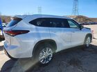 2026 Toyota Highlander Hybrid Limited White vin: 5TDXBRCH3TS705181