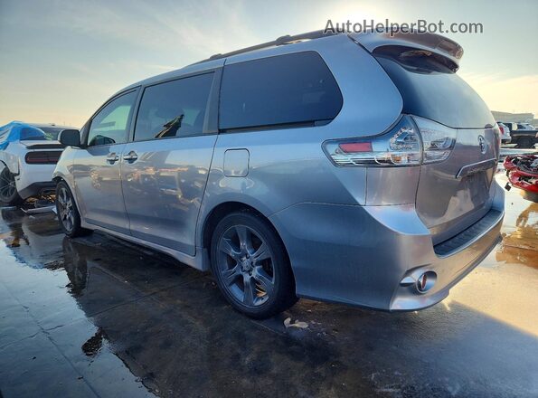 5TDXK3DC2GS725458 2016 TOYOTA SIENNA Silver Tył lewy