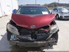 2016 Toyota Sienna Se Premium 8 Passenger Red vin: 5TDXK3DC3GS744181