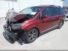 2016 Toyota Sienna Se Premium 8 Passenger Red vin: 5TDXK3DC3GS744181