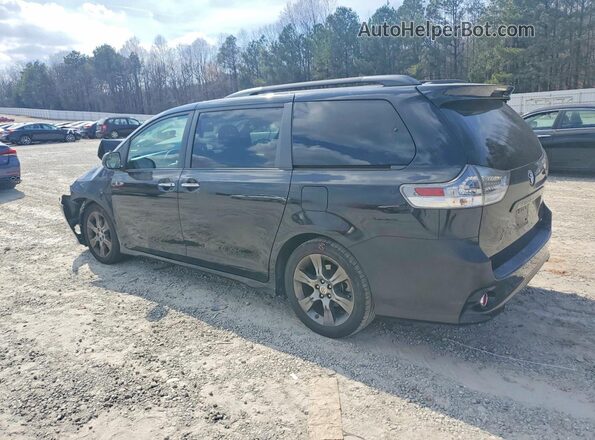 5TDXK3DC4GS697856 2016 TOYOTA SIENNA Черный Задняя левая четверть