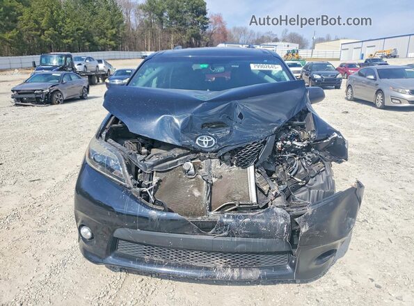 5TDXK3DC4GS697856 2016 TOYOTA SIENNA Черный Вид спереди