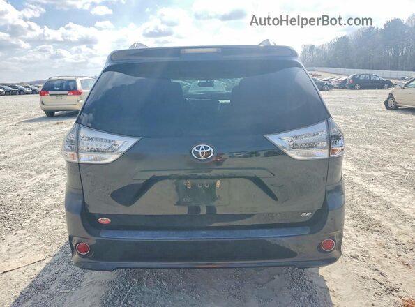 5TDXK3DC4GS697856 2016 TOYOTA SIENNA Черный Вид сзади