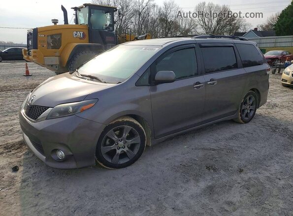 5TDXK3DC7GS719462 2016 TOYOTA SIENNA Серый Передняя левая четверть