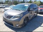 2016 Toyota Sienna Se 8 Passenger Gray vin: 5TDXK3DC8GS700869