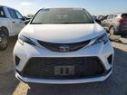 2021 Toyota Sienna Xse 7-passenger White vin: 5TDXRKEC0MS015040