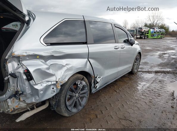 5TDXRKEC5MS005619 2021 TOYOTA SIENNA Серебряный Вид спереди
