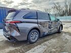 2022 Toyota Sienna Xse 7-passenger Серый vin: 5TDXRKEC8NS117526