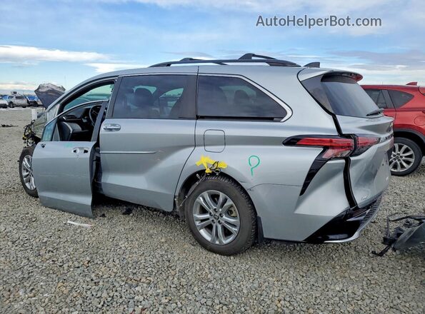 5TDXSKFC8MS038665 2021 TOYOTA SIENNA Серебряный Задняя левая четверть