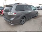 2018 Toyota Sienna Se 8 Passenger Gray vin: 5TDXZ3DC1JS911057