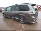 2018 Toyota Sienna Se 8 Passenger Gray vin: 5TDXZ3DC1JS911057