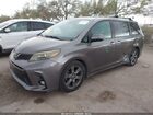 2018 Toyota Sienna Se 8 Passenger Gray vin: 5TDXZ3DC1JS911057
