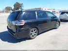 2017 Toyota Sienna Se Premium 8 Passenger Black vin: 5TDXZ3DC2HS791750