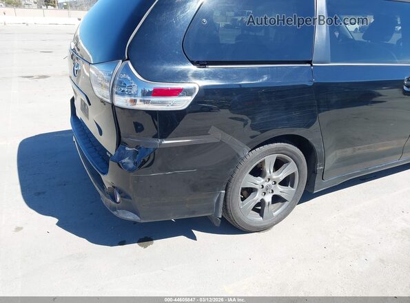 5TDXZ3DC2HS791750 2017 TOYOTA SIENNA Black წინა ხედი