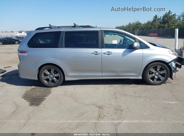5TDXZ3DC5HS787756 2017 TOYOTA SIENNA Серый Панорамный вид салона 360°