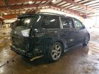 2017 Toyota Sienna Se 8-passenger Черный vin: 5TDXZ3DC7HS898308