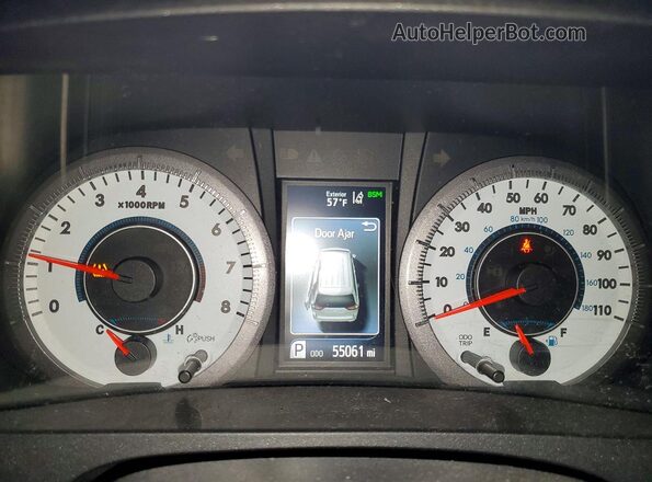 5TDXZ3DC9JS957722 2018 TOYOTA SIENNA Серый Вид щитка приборов