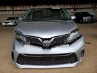 2018 Toyota Sienna Se 8-passenger Серый vin: 5TDXZ3DC9JS957722